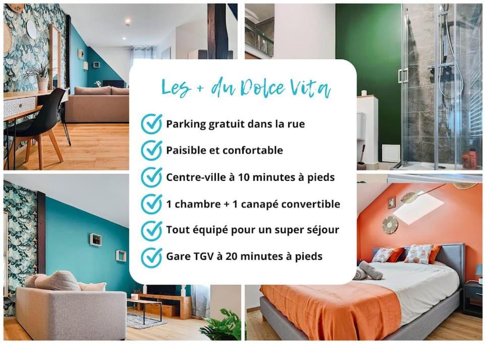 Dolce Vita - Centre-Ville - Paisible - Moderne Mylhúzy Exteriér fotografie